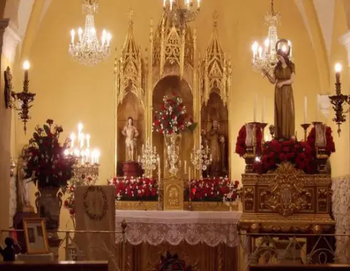 retablo den la capilla de santa magadalena